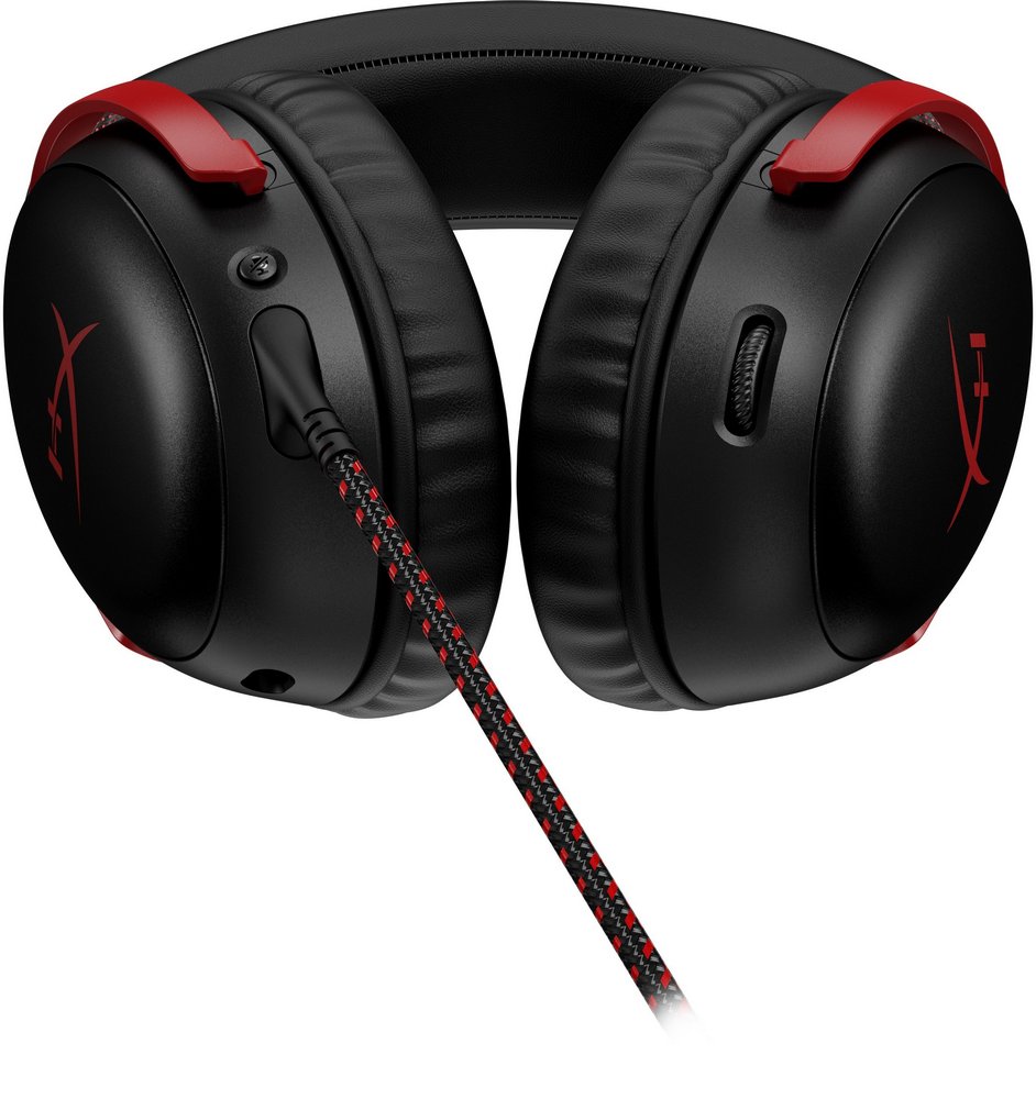 Căști HyperX Cloud III Rosu Cu fir / Gaming / Rosu photo 4