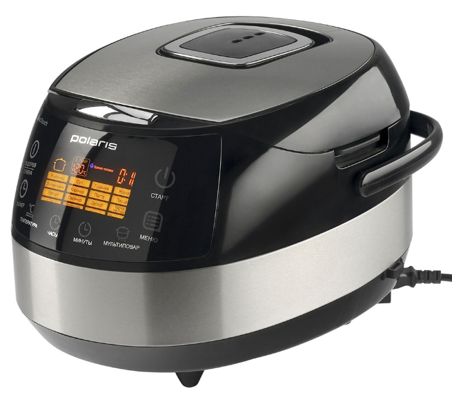 Multifierbator Polaris PMC0517AD / 5 l si mai mult / 860 / 52 programe / Argintiu cu negru photo 1