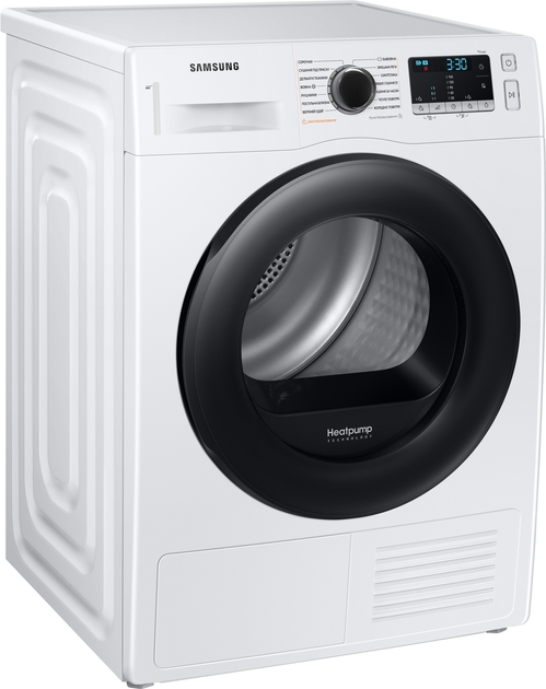 Masina de uscat rufe Samsung DV90TA040AE / 9 kg / A / Alb photo 2