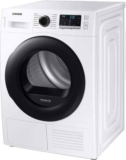 Masina de uscat rufe Samsung DV90TA040AE / 9 kg / A / Alb photo 3