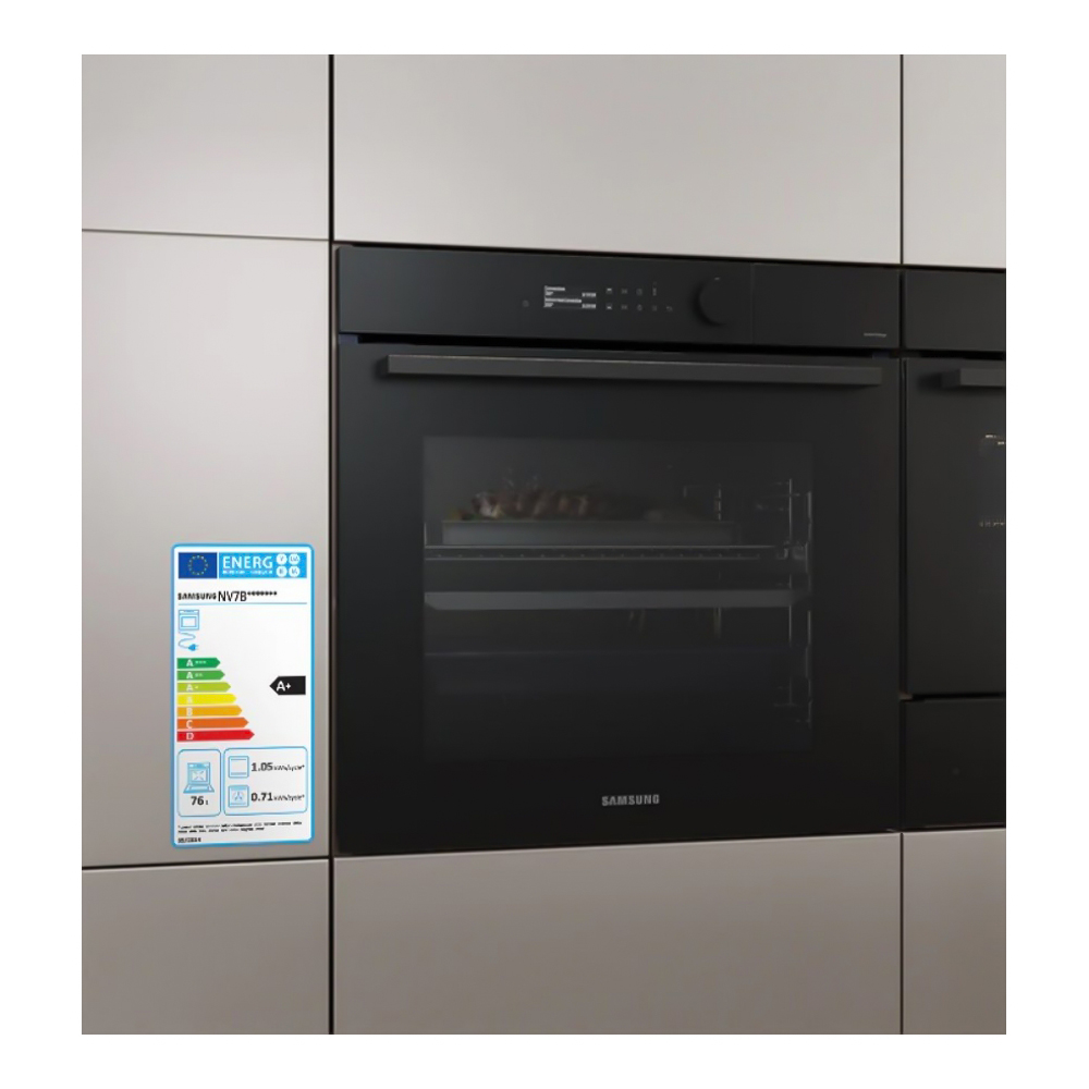 Cuptor electric incorporabil Samsung NV7B5645TAK / 76 l. / A+ / Negru photo 8