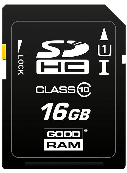 Карта памяти SDHC GoodRam 16GB class 10 UHS I (S1A0-0160R11) photo 1