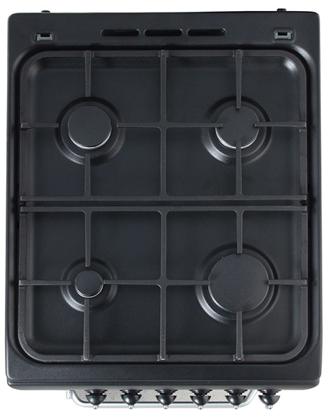 Газовая плита Hotpoint-Ariston HT5GM4AF C (AN) EA / 4 конфорок / 50 см / Черный photo 3