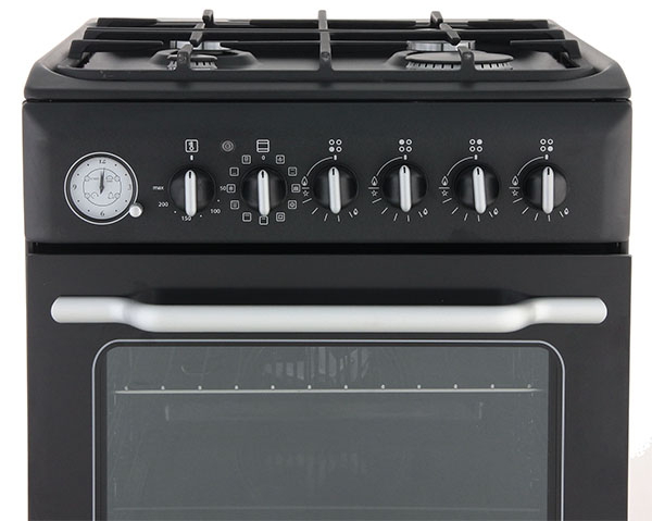Газовая плита Hotpoint-Ariston HT5GM4AF C (AN) EA / 4 конфорок / 50 см / Черный photo 5