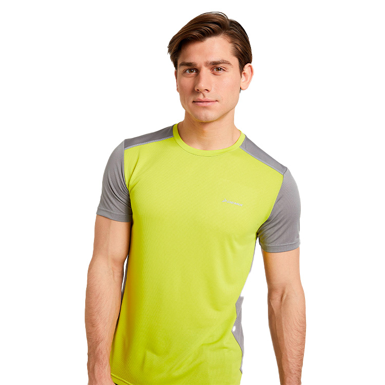 Tricou bărbătesc Demix Run Tee M 46 Galben photo 4