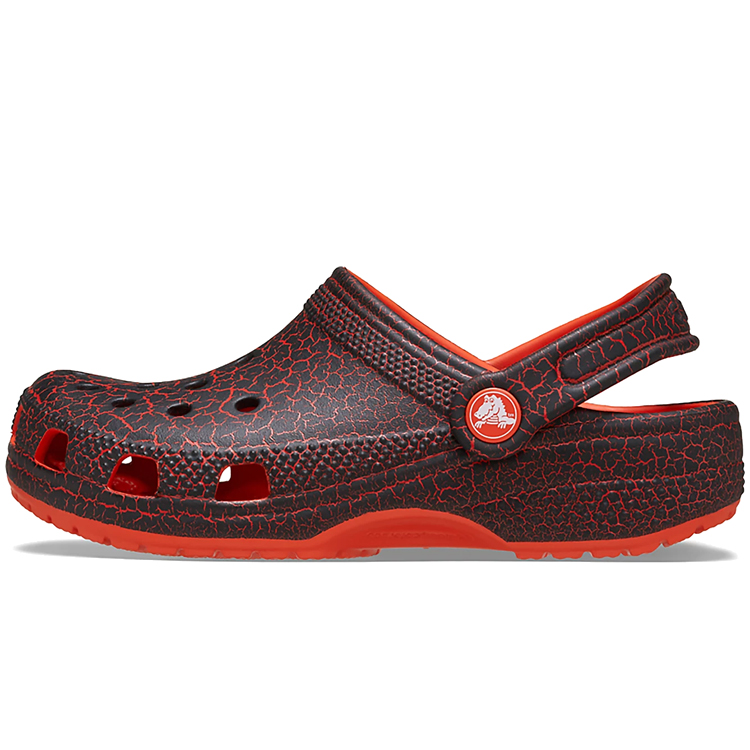 Slapi Crocs Classic Crackle Clog K pt Barbati / 28-29 / Rosu photo 1 Slapi Crocs Classic Crackle Clog K pt Barbati / 28-29 / Rosu photo 1