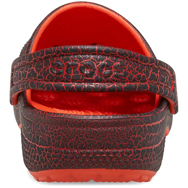 Slapi Crocs Classic Crackle Clog K pt Barbati / 28-29 / Rosu photo 5