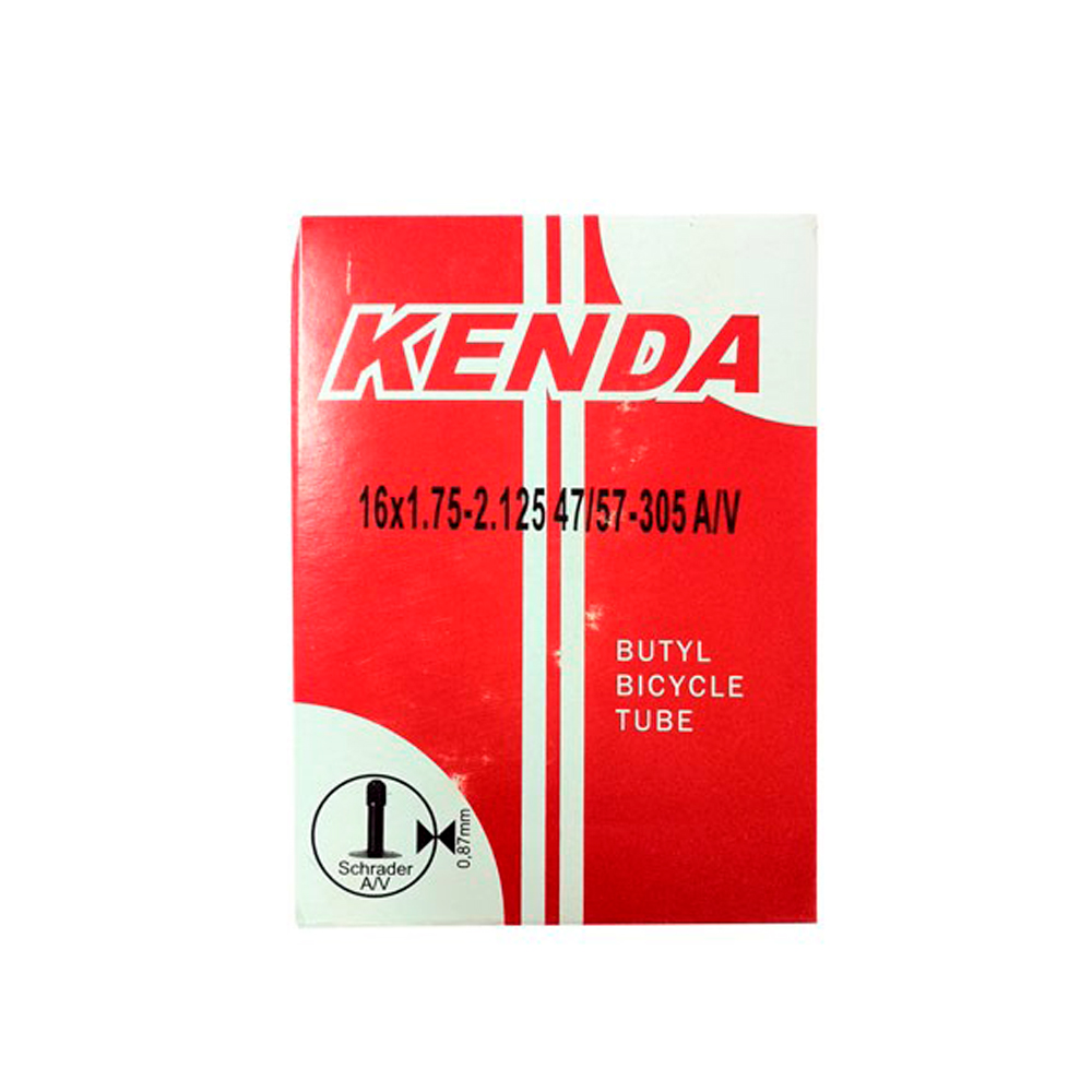 Camera bicicleta KENDA 151621252AV 16X1.75/2.125 Taiwan photo 1 Camera bicicleta KENDA 151621252AV 16X1.75/2.125 Taiwan photo 1