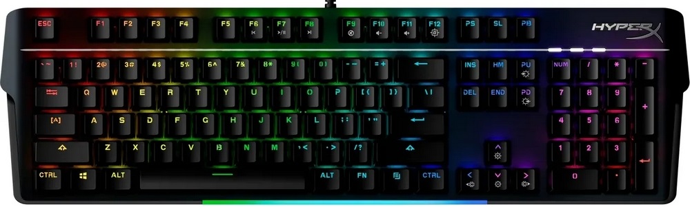 Клавиатура проводная  HyperX Alloy MKW100, 4P5E1AX / Механическая photo 1