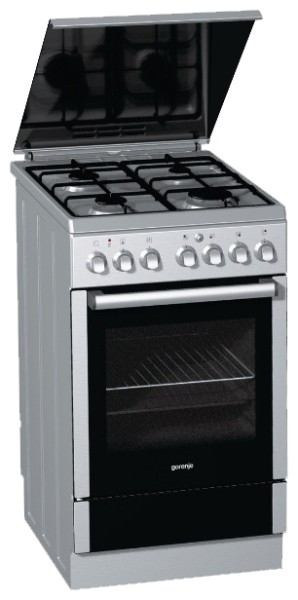 Газовая плита Gorenje K57220AX / 4 конфорок / 50 см / Нержавеющая сталь photo 1 Газовая плита Gorenje K57220AX / 4 конфорок / 50 см / Нержавеющая сталь photo 1