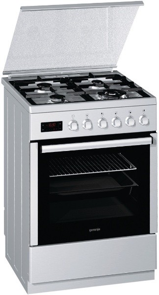 Plita de gaz Gorenje K67438AX / 4 arzatoare / 50 cm / Inox photo 1 Plita de gaz Gorenje K67438AX / 4 arzatoare / 50 cm / Inox photo 1