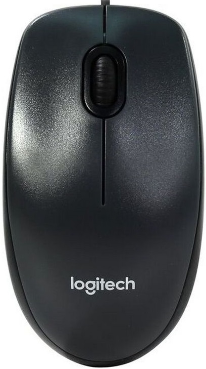Mouse cu fir Logitech M100 gray USB photo 1