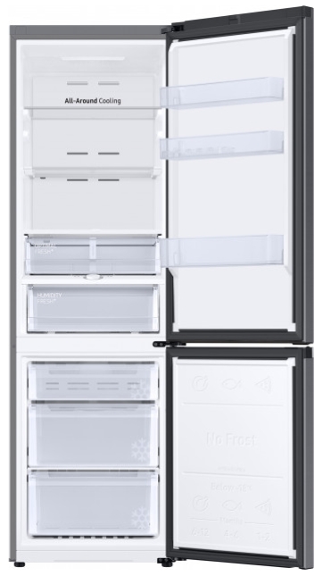 Frigider cu doua usi Samsung RB36T674FB1 / 360 l / 193.5 cm / A+ / Gri photo 4