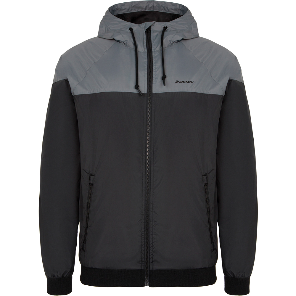 Куртка мужская Demix Men windbreaker 2XL Серый photo 1 Куртка мужская Demix Men windbreaker 2XL Серый photo 1