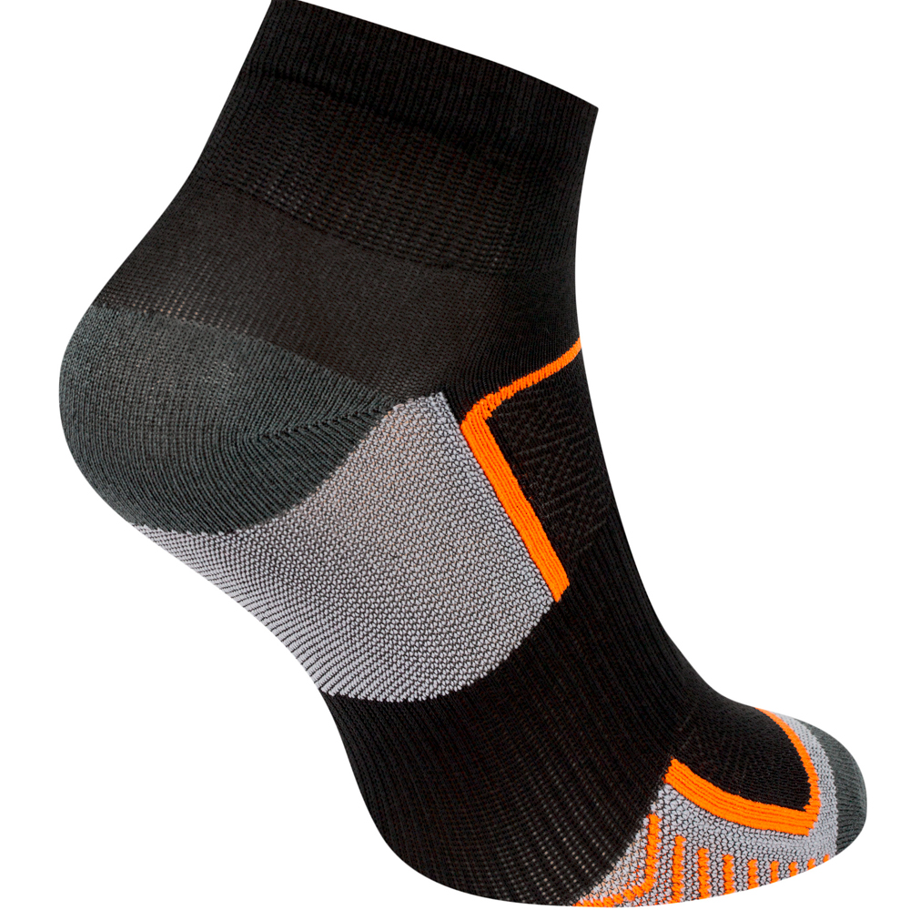 Sosete Unisex Demix Running socks 39-42 Negru-gri photo 2
