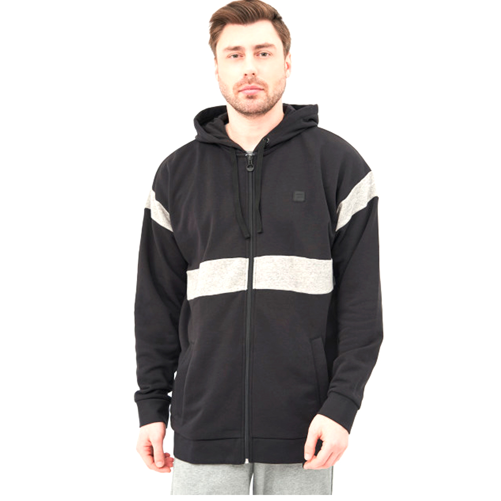 Hanorac pt bărbați Fila Hoody M 44-46 Negru photo 1