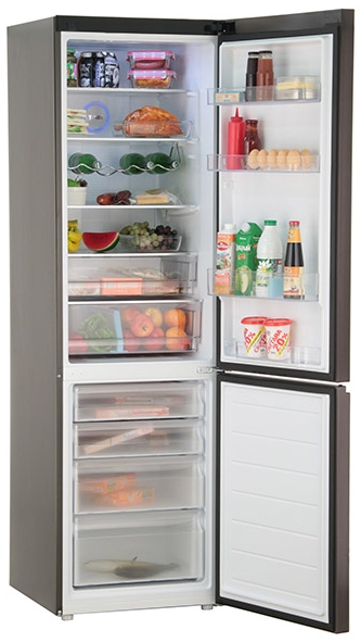 Frigider cu doua usi Haier C2F637CGBG / 386 l / 199.8 cm / A+  photo 4