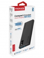Acumulator extern Promate BOLT-10 Pro Black thumbnav 3