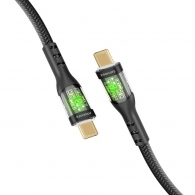 Cablu USB Type-C - USB Type-C Promate TransLine-CC Black thumbnav 1