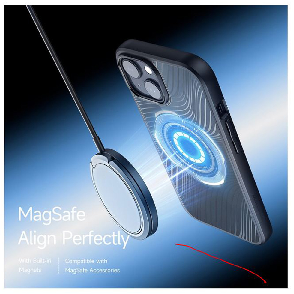 Husa Pentru smartphone Dux Ducis DUXDUCIP15AIMGBK Negru photo 3