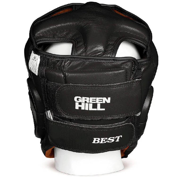 Шлем боксерский Green Hill Head guard BEST HGB-4016, Черный	 photo 2