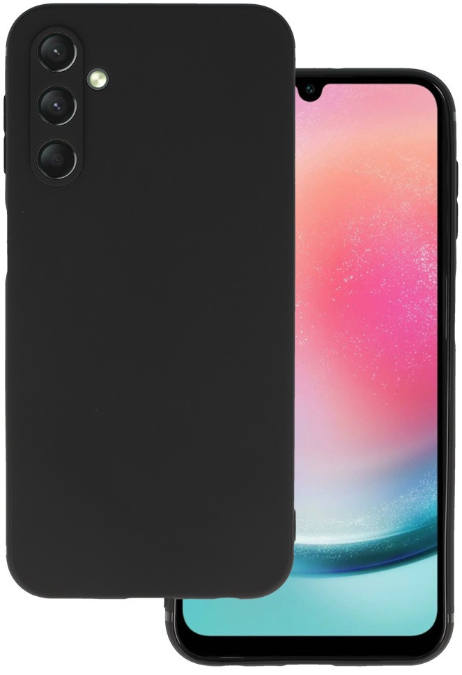 Husa Pentru smartphone Helmet Liquid Silicone Samsung A24 Negru photo 1 Husa Pentru smartphone Helmet Liquid Silicone Samsung A24 Negru photo 1