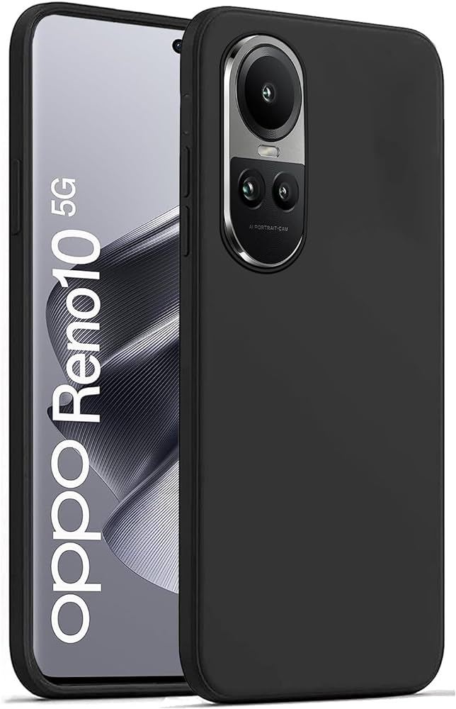 Husa Pentru smartphone Helmet Liquid Silicone Oppo Reno 10 5G Negru photo 1