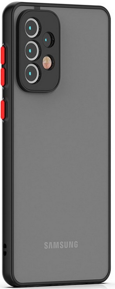 Husa Pentru smartphone Screen Geeks CamProt Samsung A73 Negru photo 1