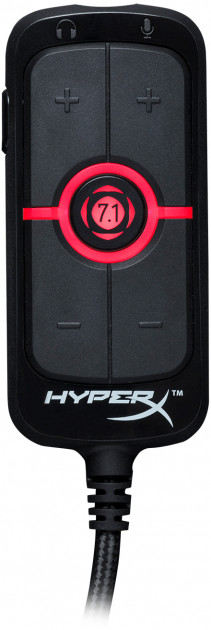 Звуковая карта HyperX Amp USB Sound Card (HX-USCCAMSS-BK) photo 