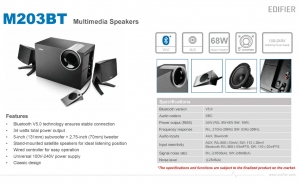 Sistem acustic Edifier M 203 BT thumbnav 6