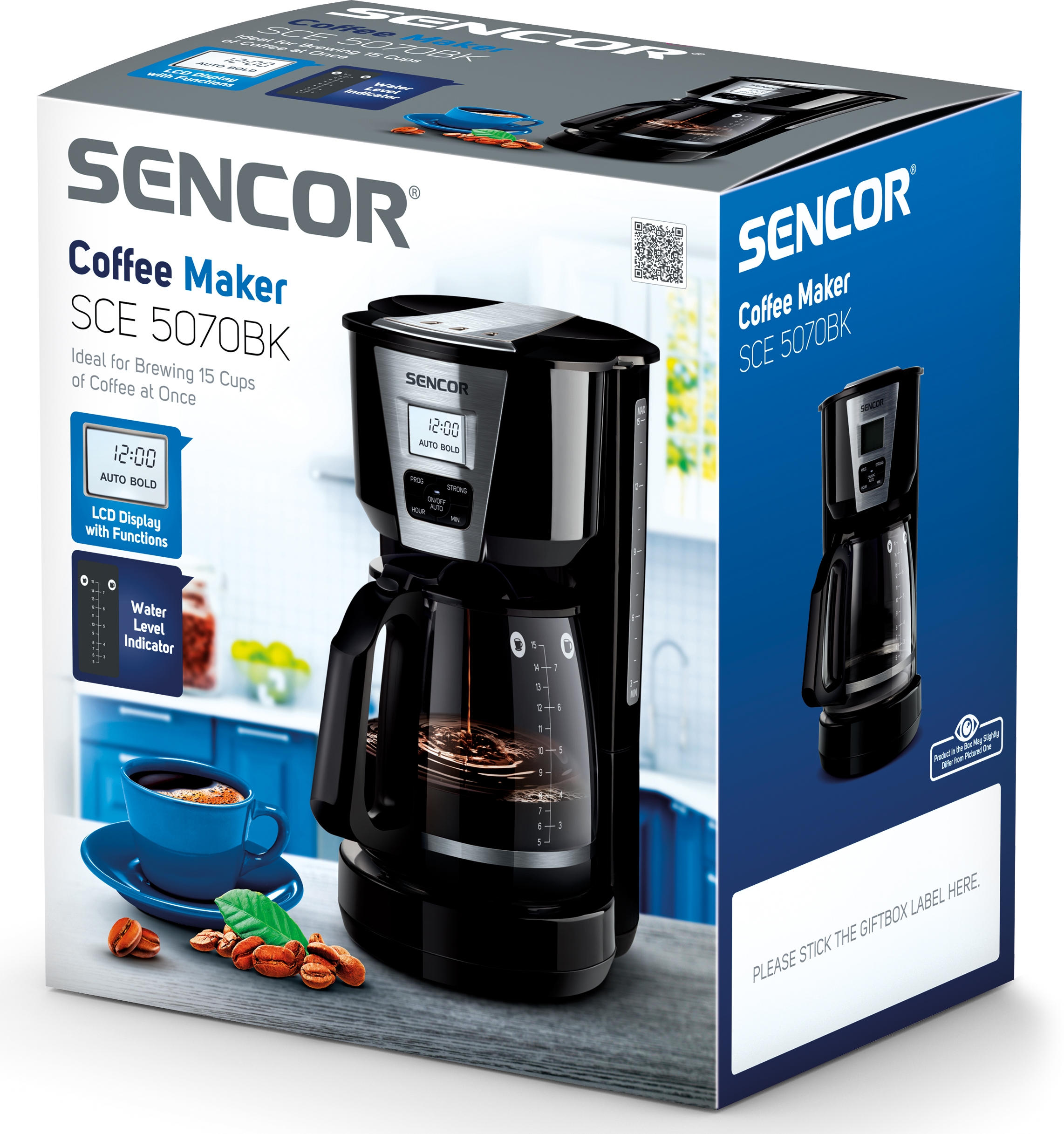 Кофеварка Sencor SCE5070BK photo 7