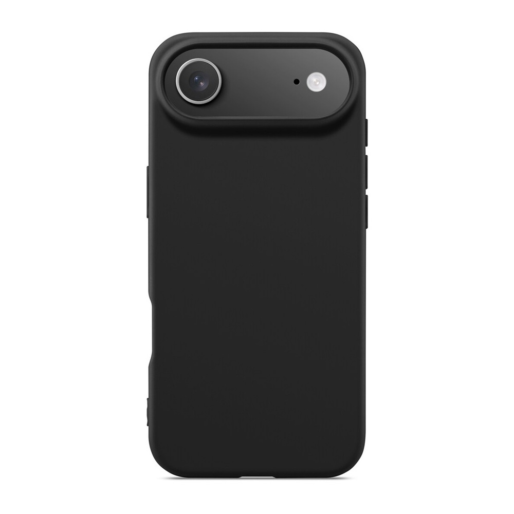 Husa WOO Liquid Silicone iPhone 17 Air, Black photo 1