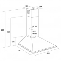 Hota cupola Pyramida CASA 60K BL thumbnav 6