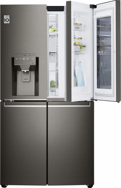 Frigider French Door LG GRX24FMKBL / 563 l / 179.3 cm / A+ / Negru photo 3
