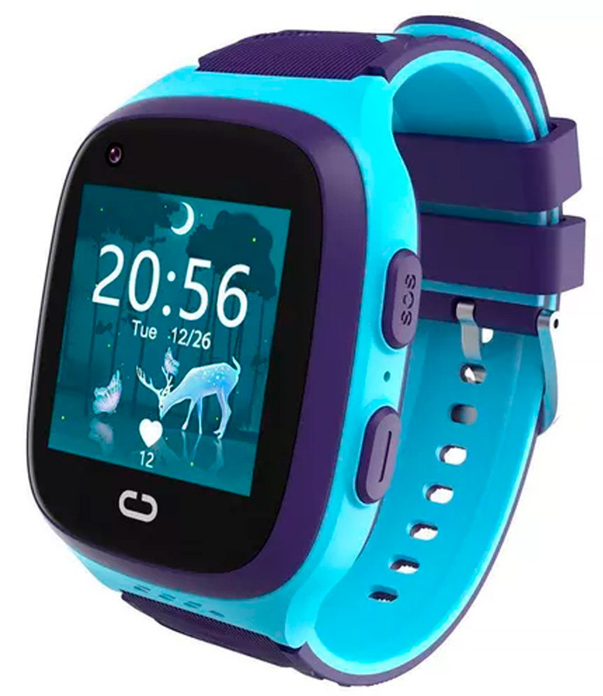 Ceas inteligent pentru copii Helmet 4G-LT31 Blue / 1.4 inch / IPS photo 1 Ceas inteligent pentru copii Helmet 4G-LT31 Blue / 1.4 inch / IPS photo 1