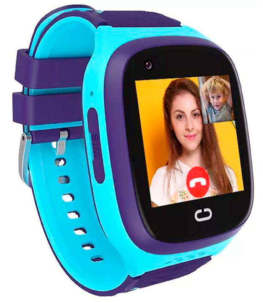 Ceas inteligent pentru copii Helmet 4G-LT31 Blue / 1.4 inch / IPS photo 2