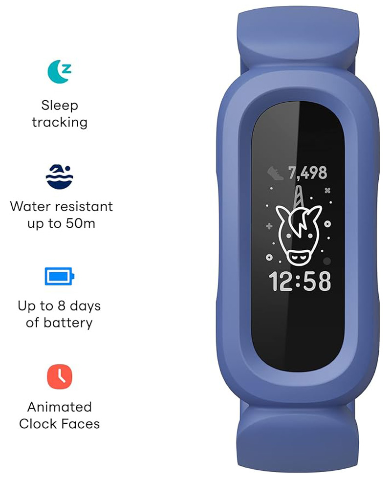 Фитнес-браслет Fitbit Ace 3 Синий / 0.96 дюйм  photo 2