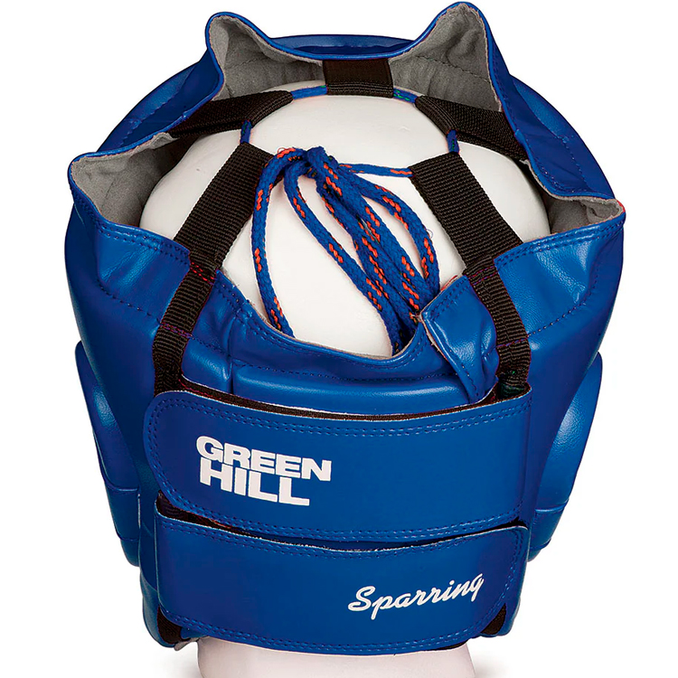 Casca p/u box Green Hill Head Guard Sparring HGS-9409, Albastru	 photo 4