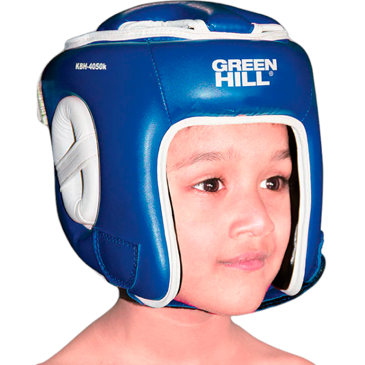 Casca p/u Kickboxing Green Hill KID KBH-4050K, Albastru	 photo 2