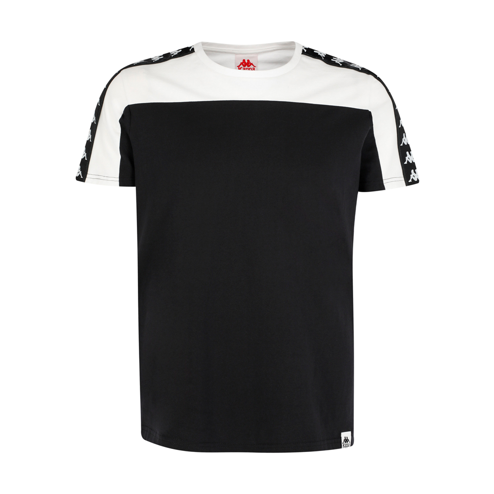 Tricou bărbătesc Kappa M Tee KP 44-46 Negru-alb photo 1