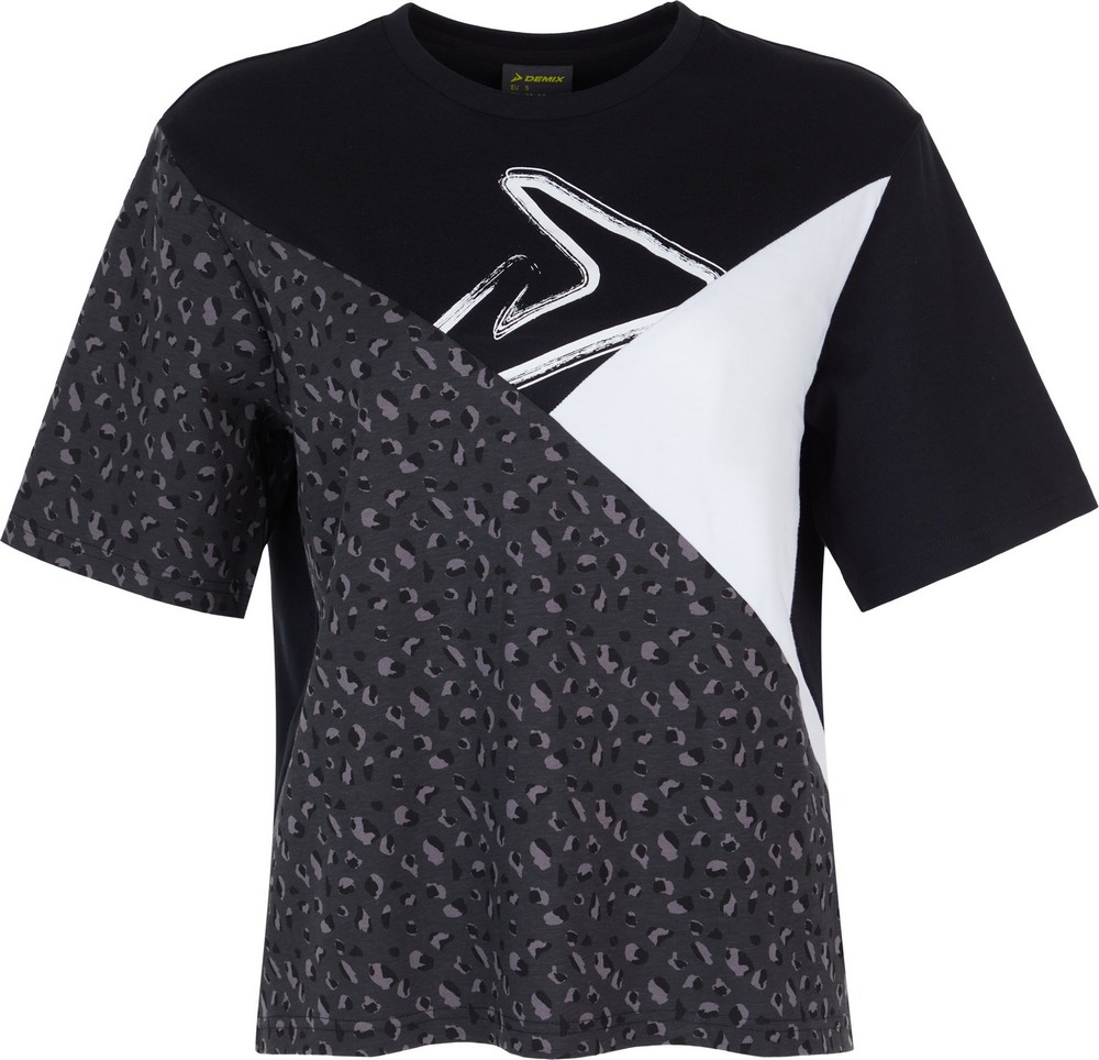Tricou Demix Tee W 42-44 Negru Femei photo 1 Tricou Demix Tee W 42-44 Negru Femei photo 1