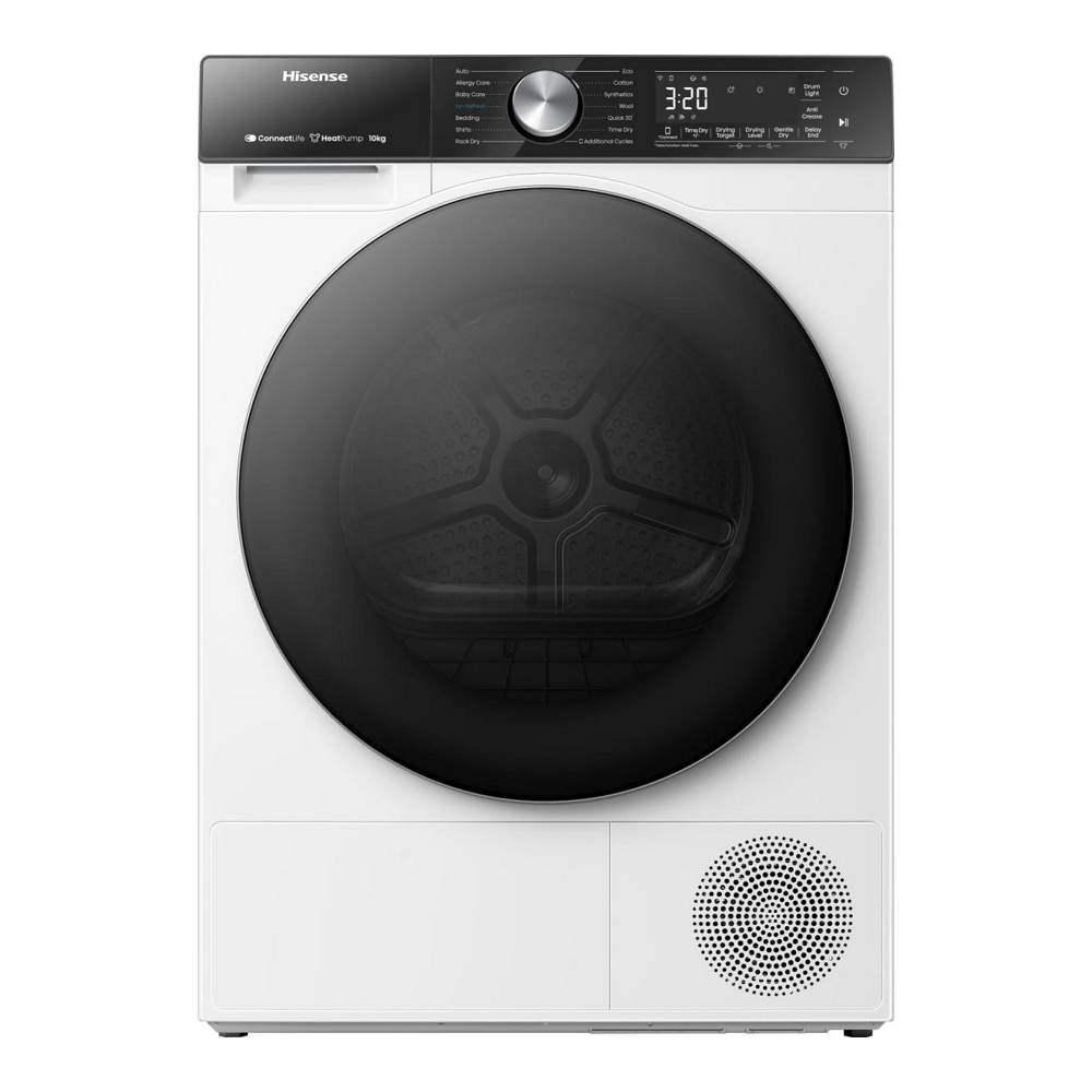 Masina de uscat rufe Hisense DH5S102BW / 10 kg / A+++ / Alb photo 1