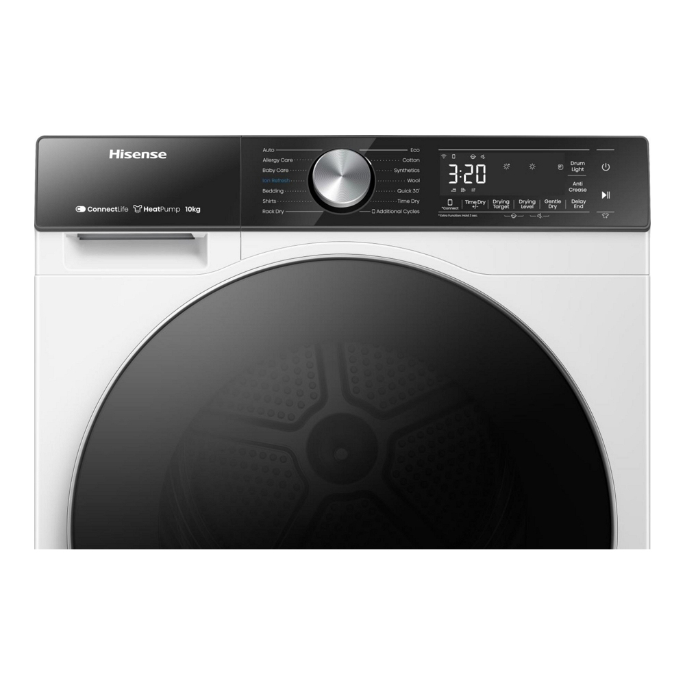 Masina de uscat rufe Hisense DH5S102BW / 10 kg / A+++ / Alb photo 3