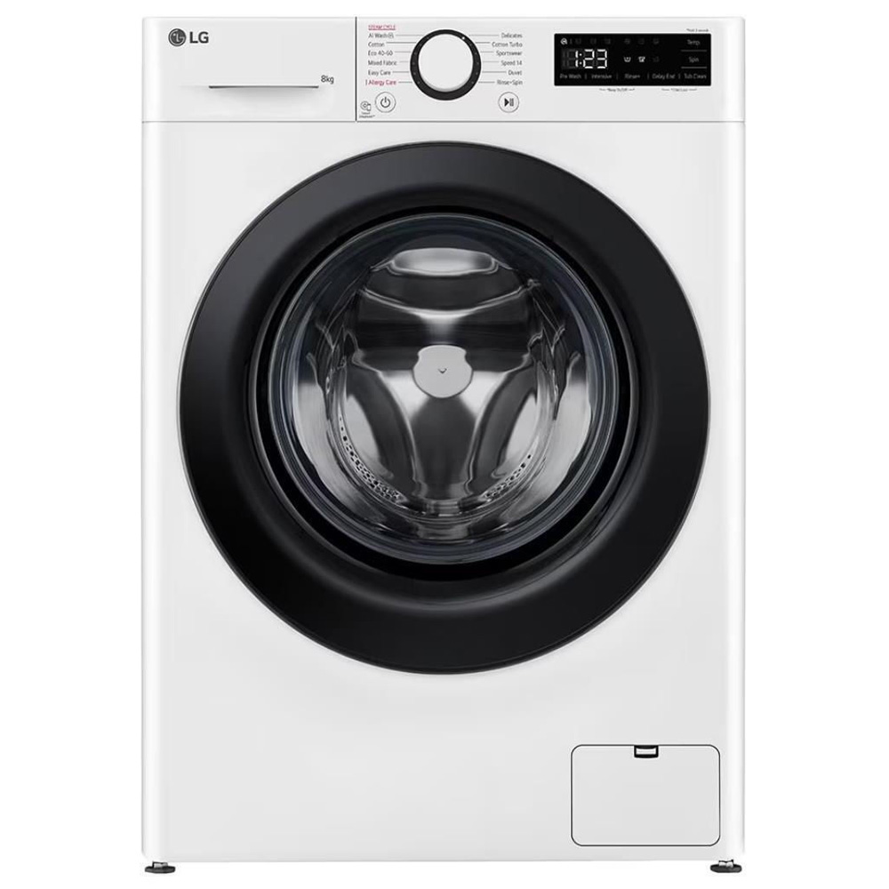 Стиральная машина LG F2WR508SBW 8 кг / 1200 об/мин / A / Белый photo 1 Стиральная машина LG F2WR508SBW 8 кг / 1200 об/мин / A / Белый photo 1