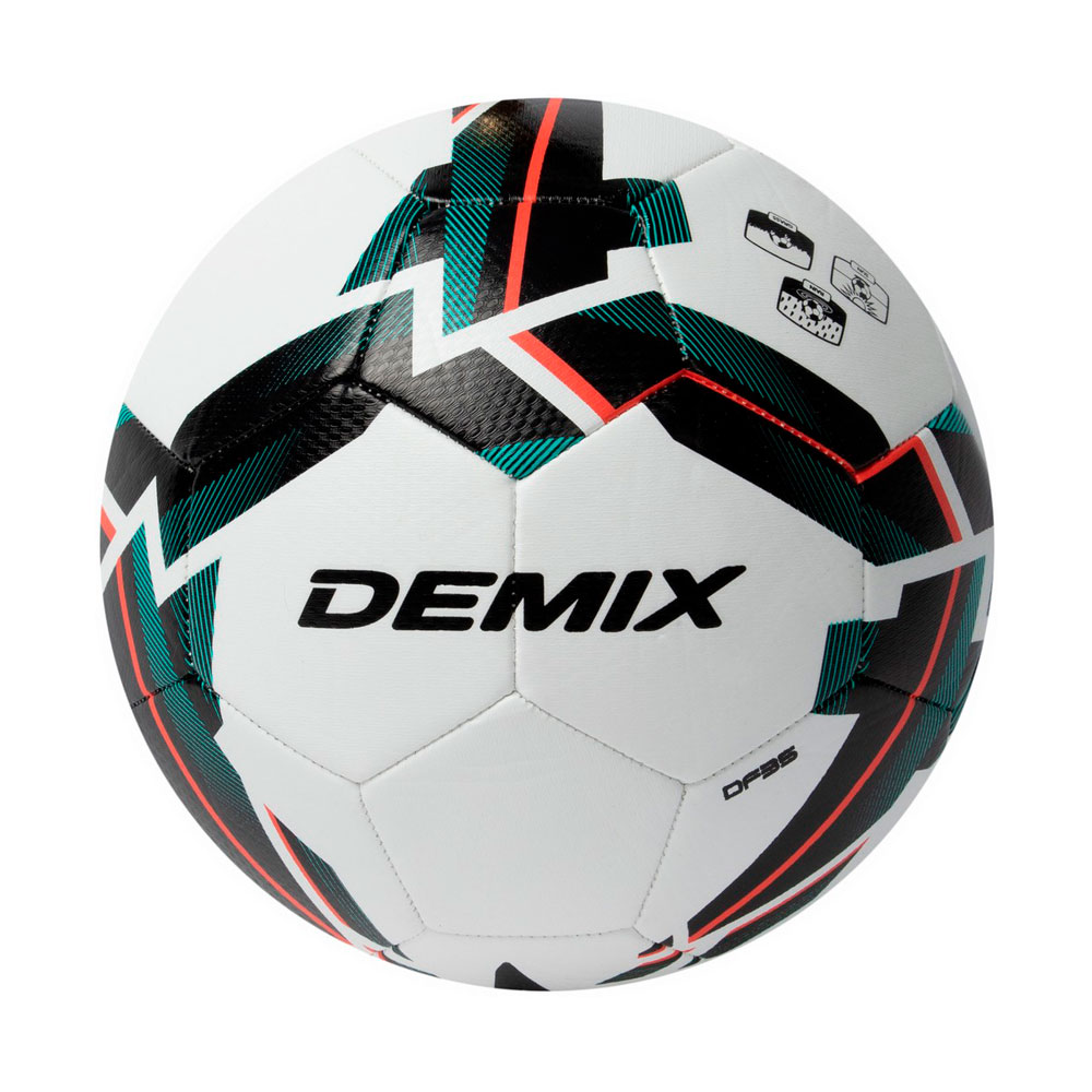Minge fotbal Demix S17EDEAT021-BW / Marimea 5 / Negru-alb photo 1 Minge fotbal Demix S17EDEAT021-BW / Marimea 5 / Negru-alb photo 1