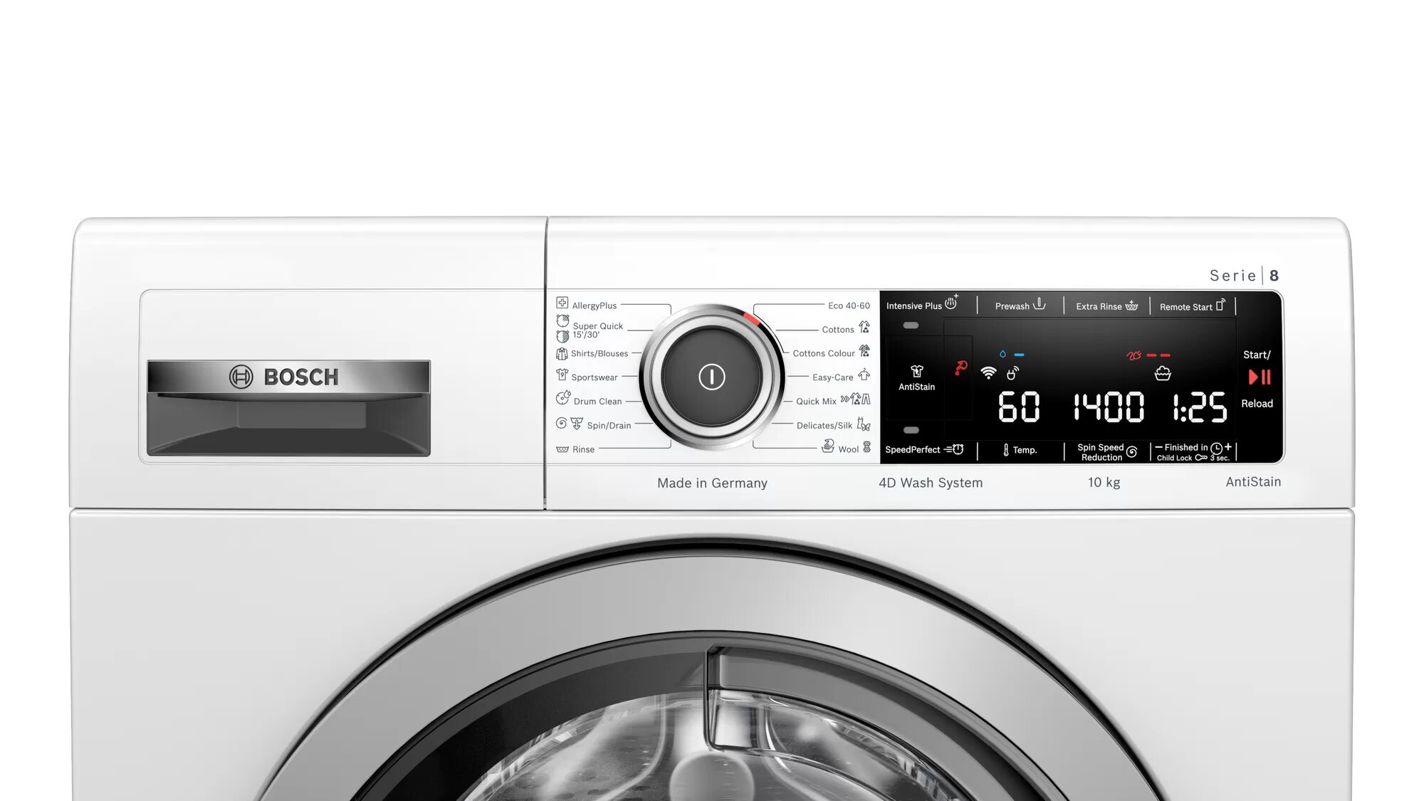Masina de spalat Bosch WAX28MH0BY 10 kg / 1400 rot/min / A+++ / Alb photo 6