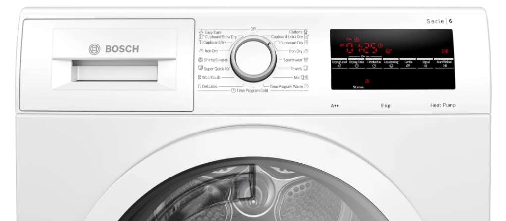 Сушильная машина Bosch WTR85T00BY / 9 кг / A++ / Белый photo 2