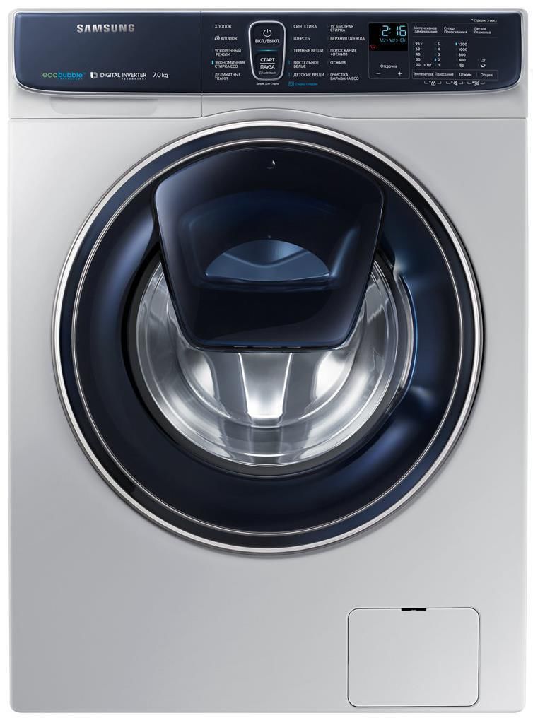 Стиральная машина Samsung WW70K62E69SDBY 7 кг / 1200 об/мин / A / Cерый photo 1