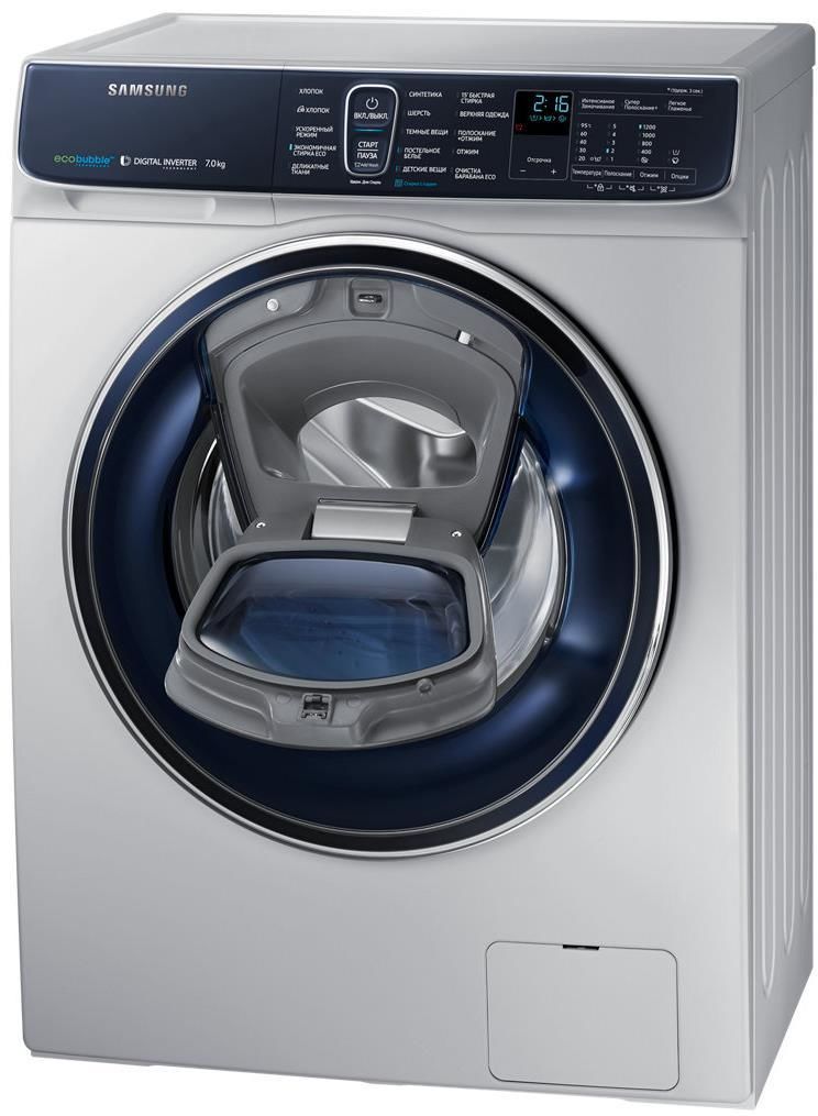 Стиральная машина Samsung WW70K62E69SDBY 7 кг / 1200 об/мин / A / Cерый photo 5
