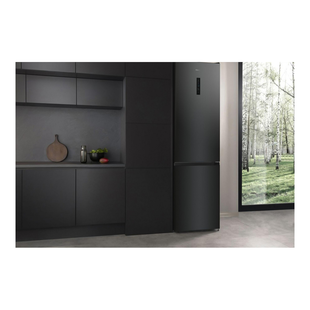 Frigider cu doua usi Hisense RB470N4EFC1 / 361 l / 200 cm / C / Negru photo 8